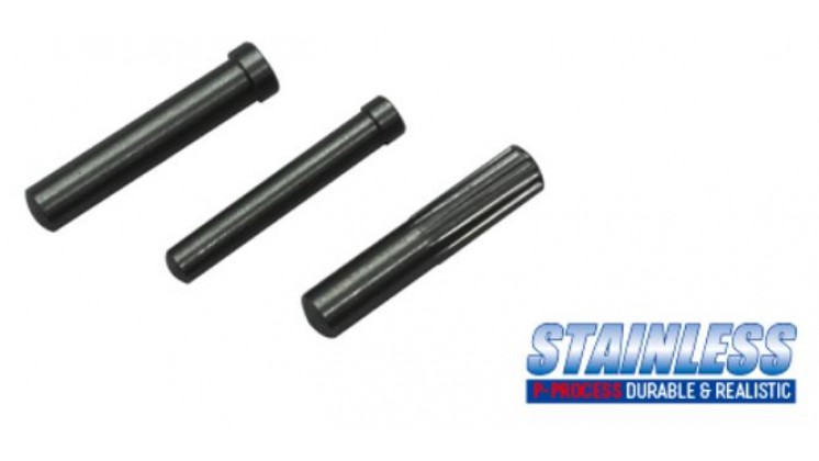 Guarder Stainless Hammer/Sear/Housing Pins for MARUI V10 (Black)